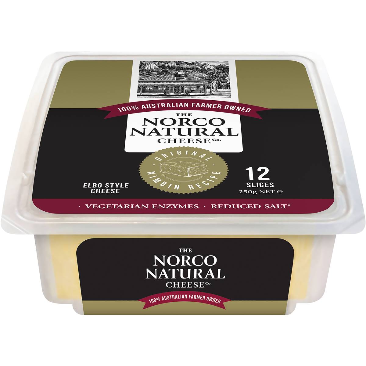 Norco Natural Elbo Style Cheese Sliced - 250g