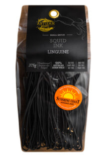 Artisan Pasta - Squid Ink Fettuccine - 375g