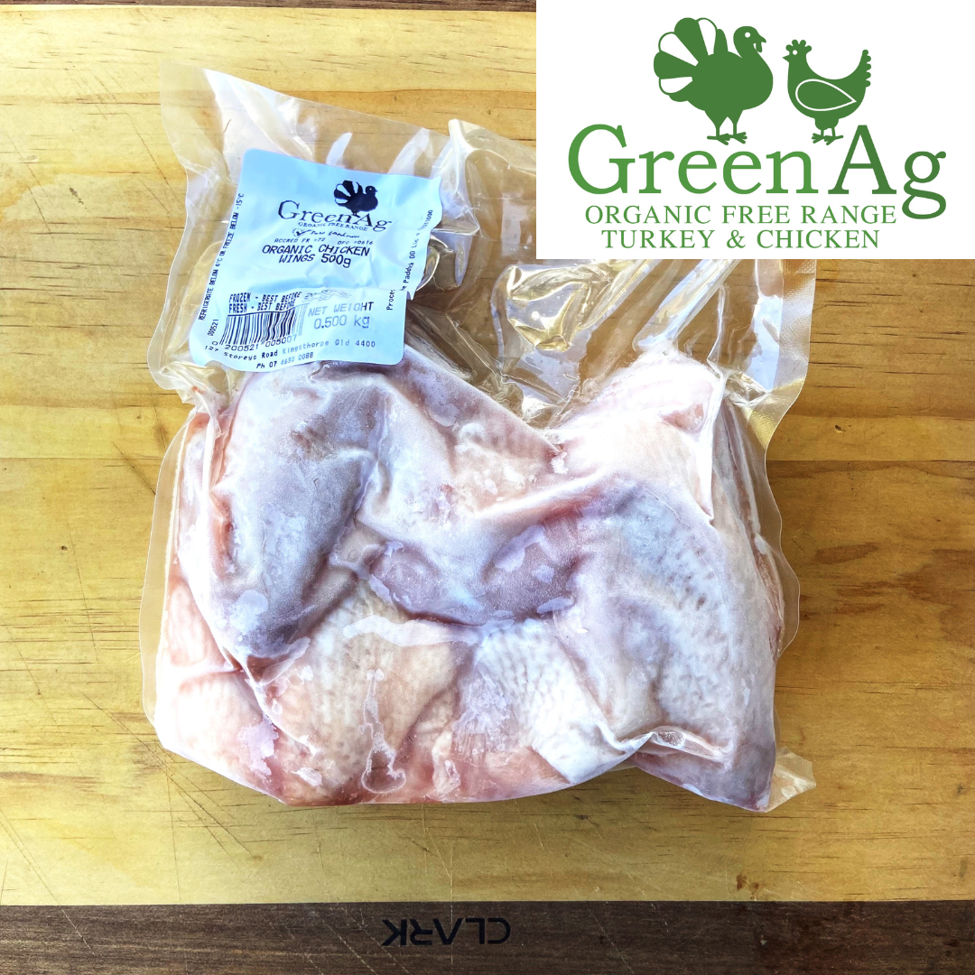 GreenAg Organic Chicken Wings 500g