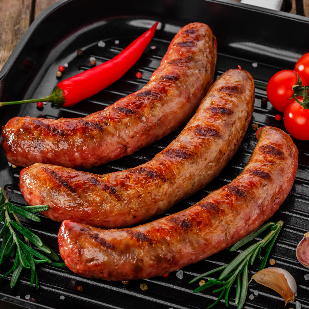 BBQ Beef Sausages 1kg Gluten Free