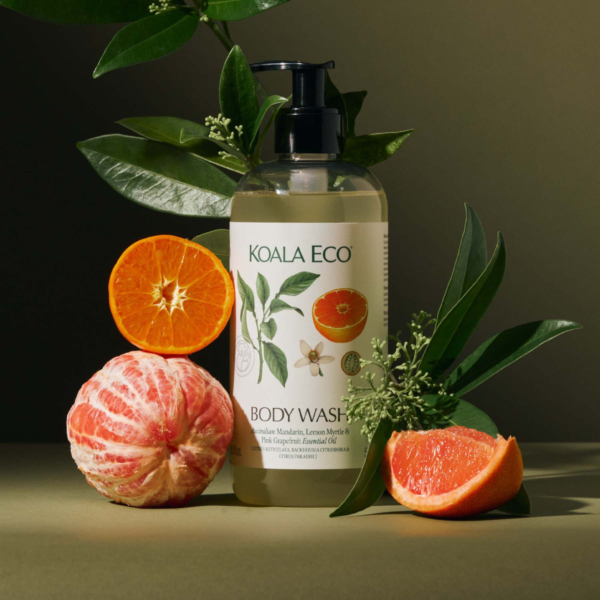 Koala Eco - Body Wash - Mandarin, Lemon Myrtle, Pink Grapefruit: 500ml