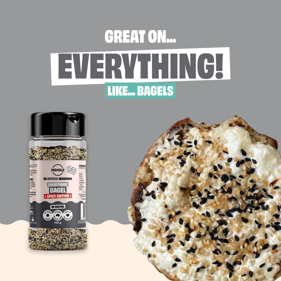 Mingle Everything Bagel **SPICY EDITION** Seasoning 140g