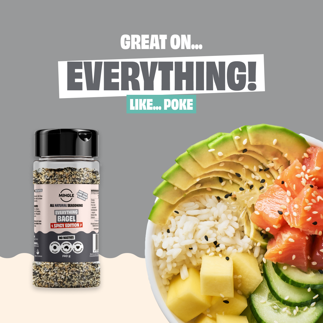 Mingle Everything Bagel **SPICY EDITION** Seasoning 140g