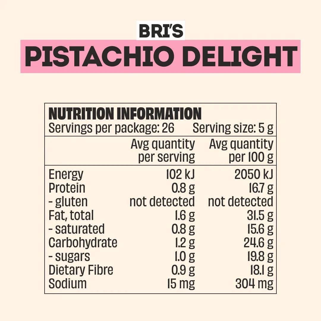 Mingle Pistachio Delight Sweet Topper 130g