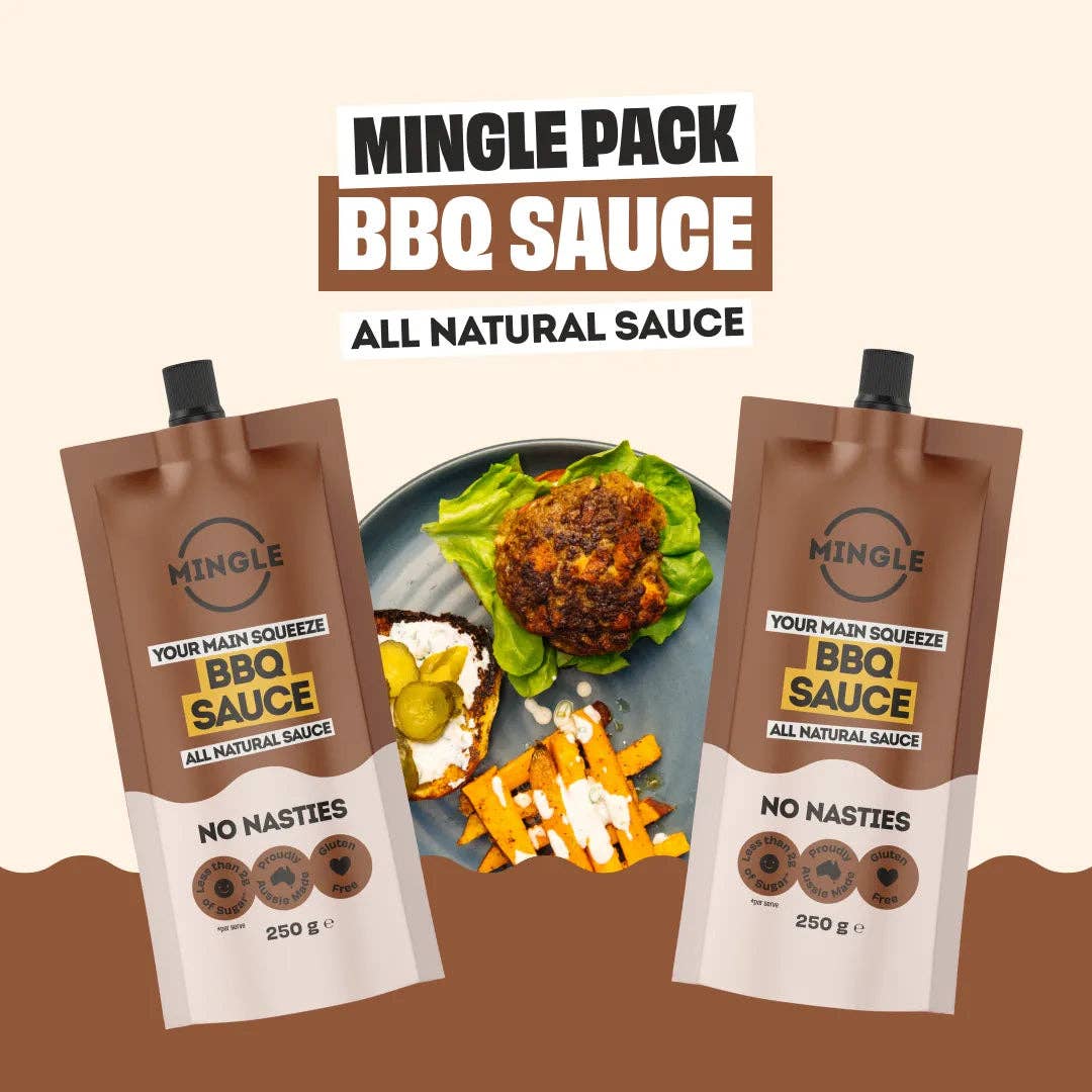Mingle SMOKEY BBQ SAUCE - 2 PACK: Default Title