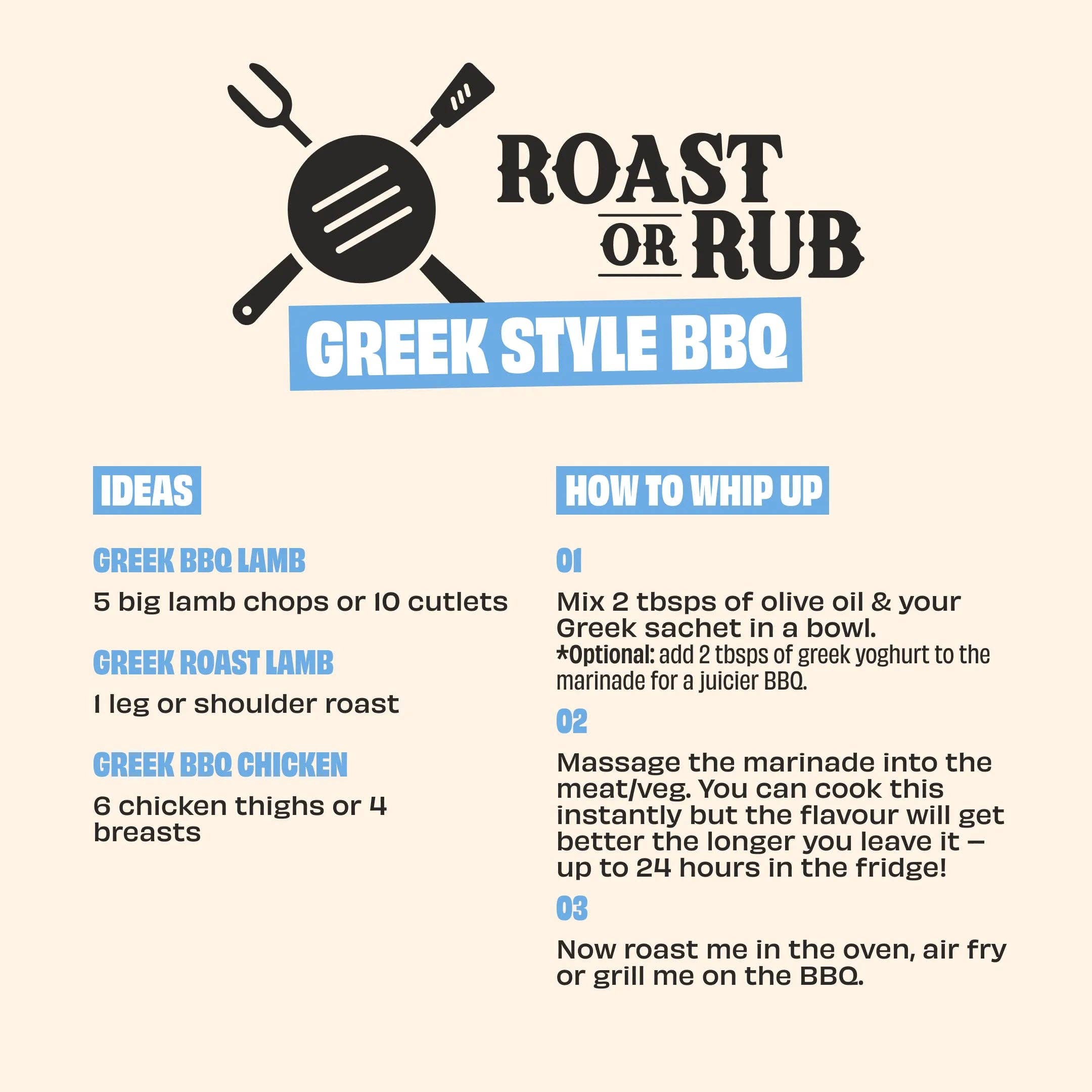 Mingle GREEK STYLE BBQ RUB 25g