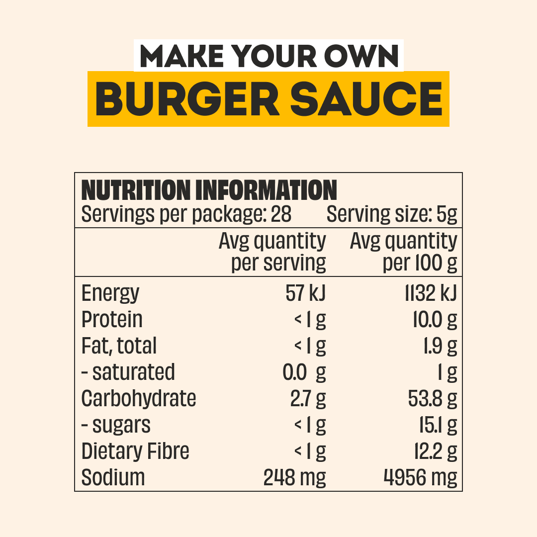 Mingle Burger Sauce Seasoning 140g