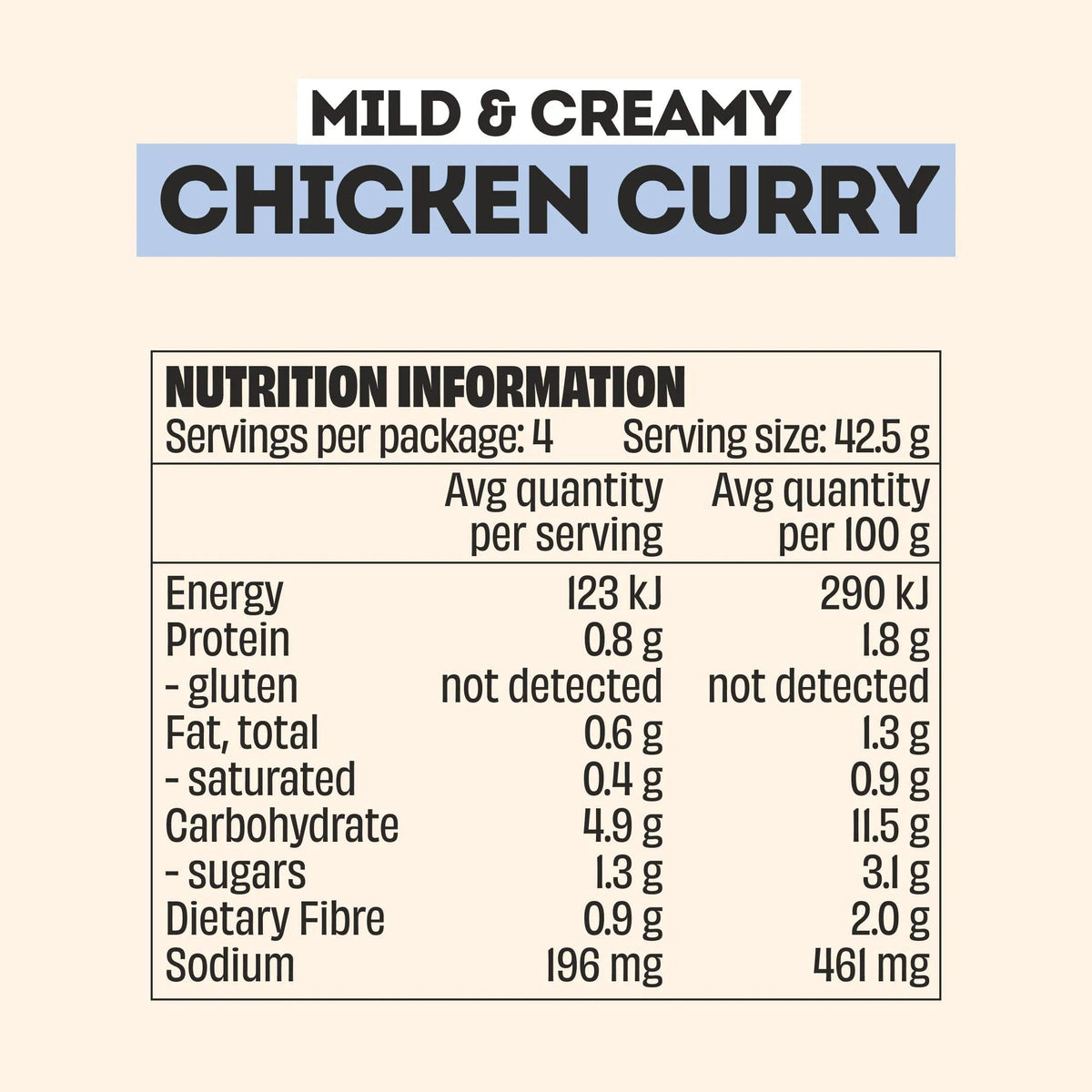 Mingle - CHICKEN CURRY RECIPE BASE Sauce 170g