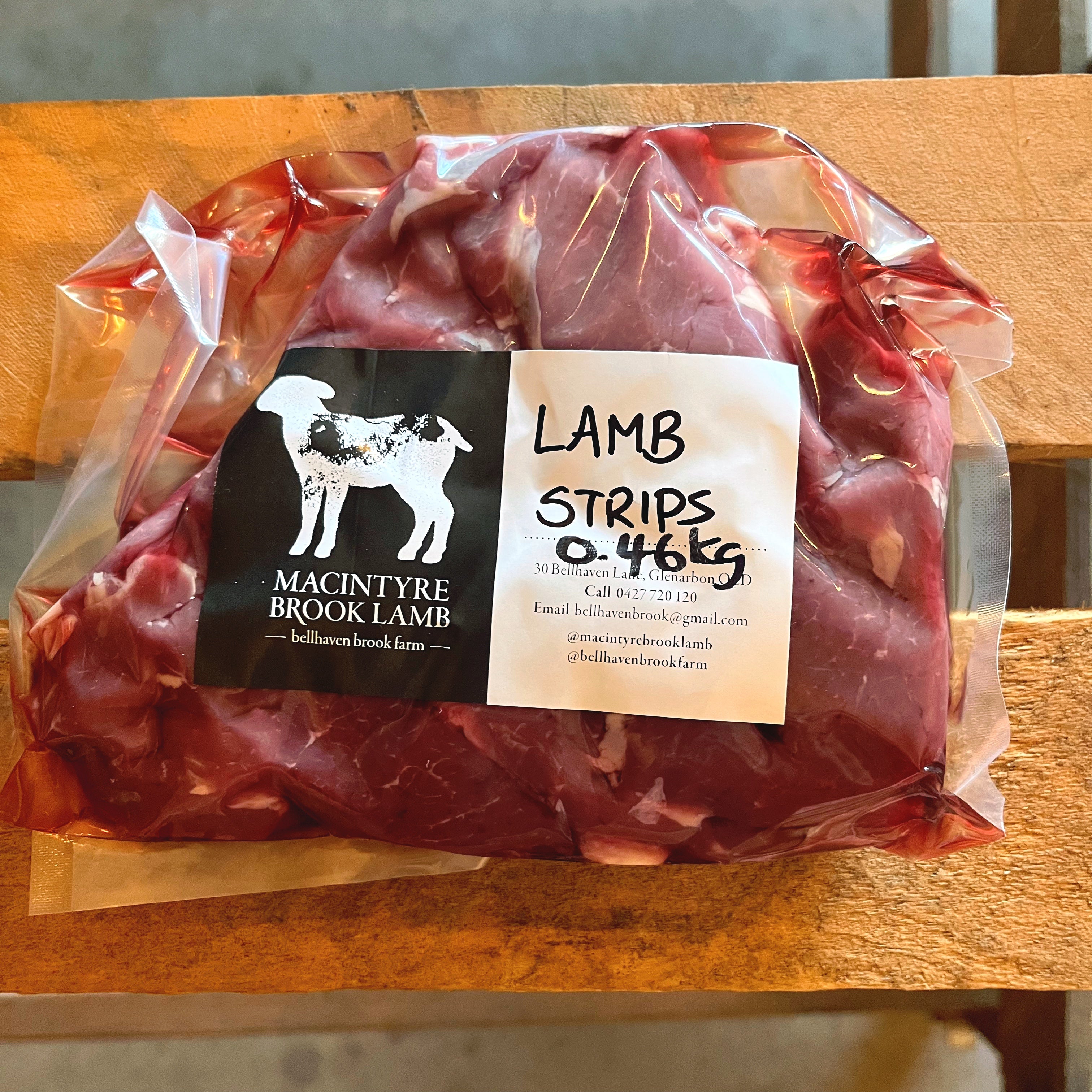 Macintyre Brook Lamb - Lamb Strips