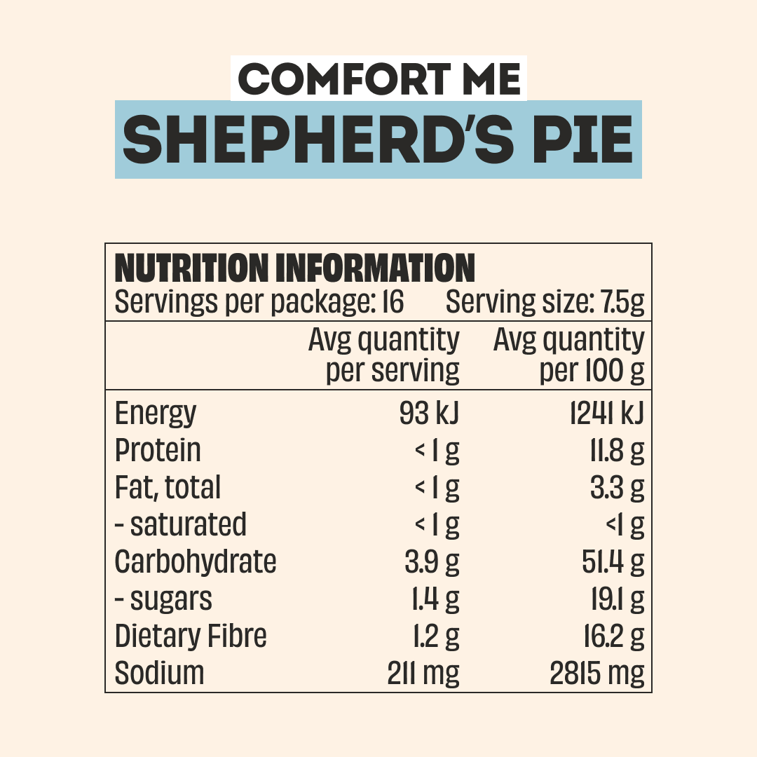 Mingle SHEPHERD'S PIE MEAL BASE 120g
