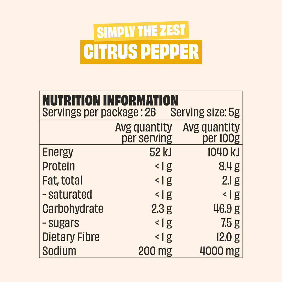 Mingle CITRUS PEPPER SEASONING LARGE BOTTLE 130g