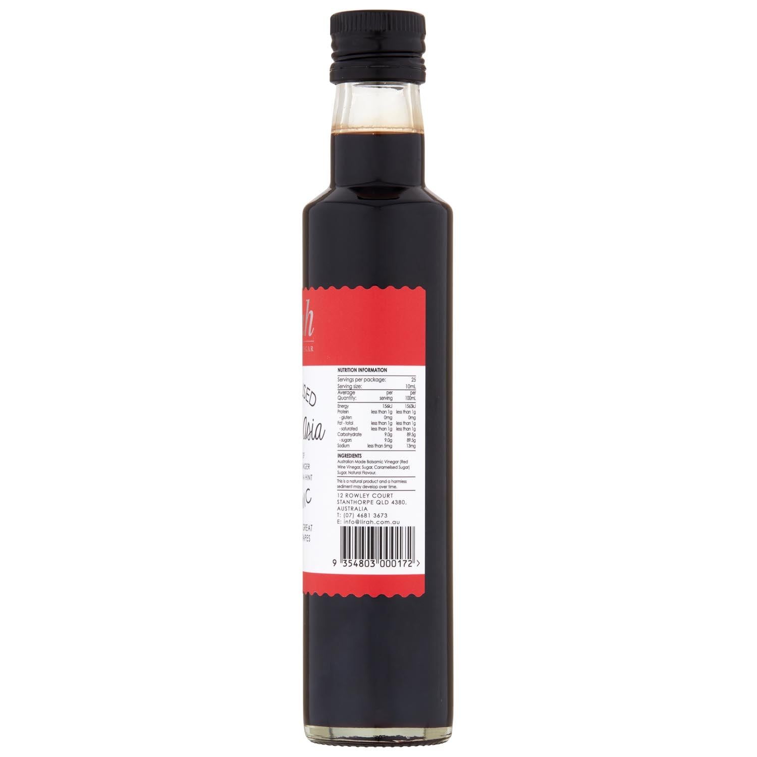 Lirah - Caramelised Tastes of Asia Balsamic -250ml