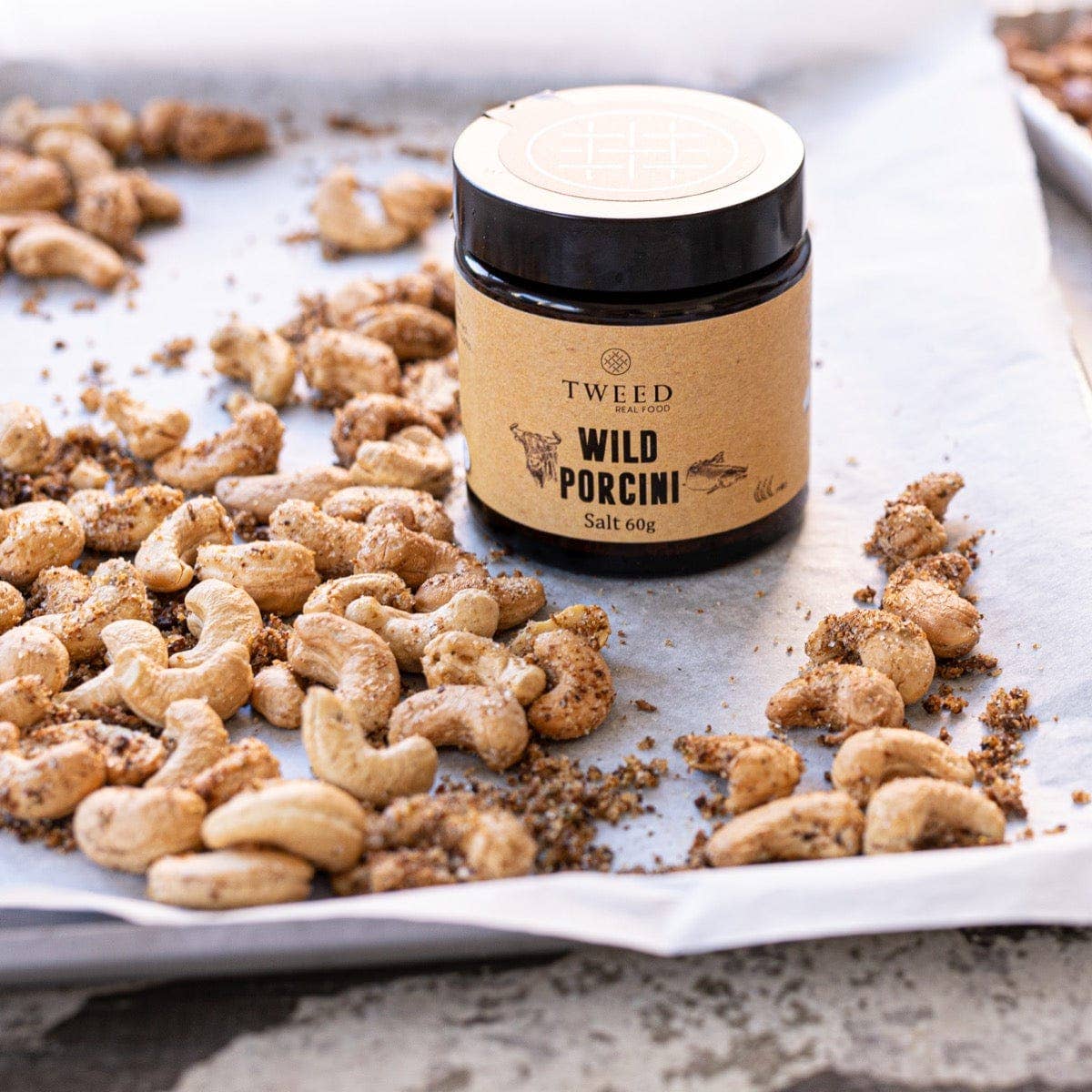 Tweed Real Food - Wild Porcini Salt: Jar 60g