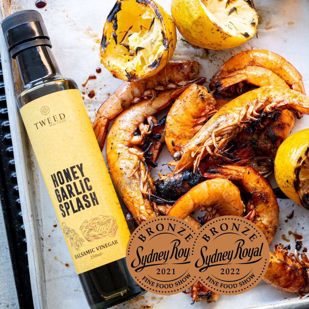 Tweed Real Food - Honey Garlic Splash Balsamic Vinegar 250ml