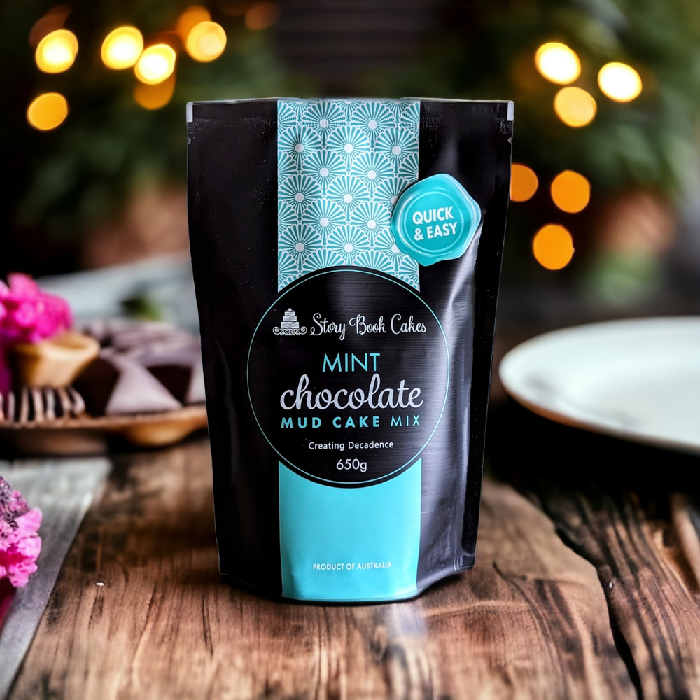 Story Book Cakes - Mint Chocolate Mud Cake Mix 650g