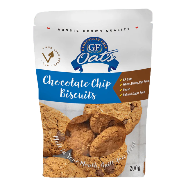 GF Oats - Choc-Chip Biscuit 10pack