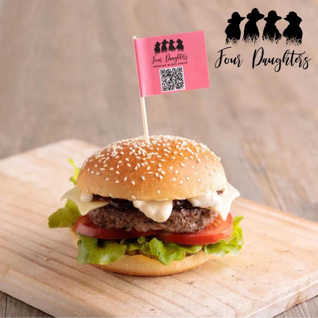 Four Daughters - Premium Australian Angus Burger - BOX of 38 Patty's