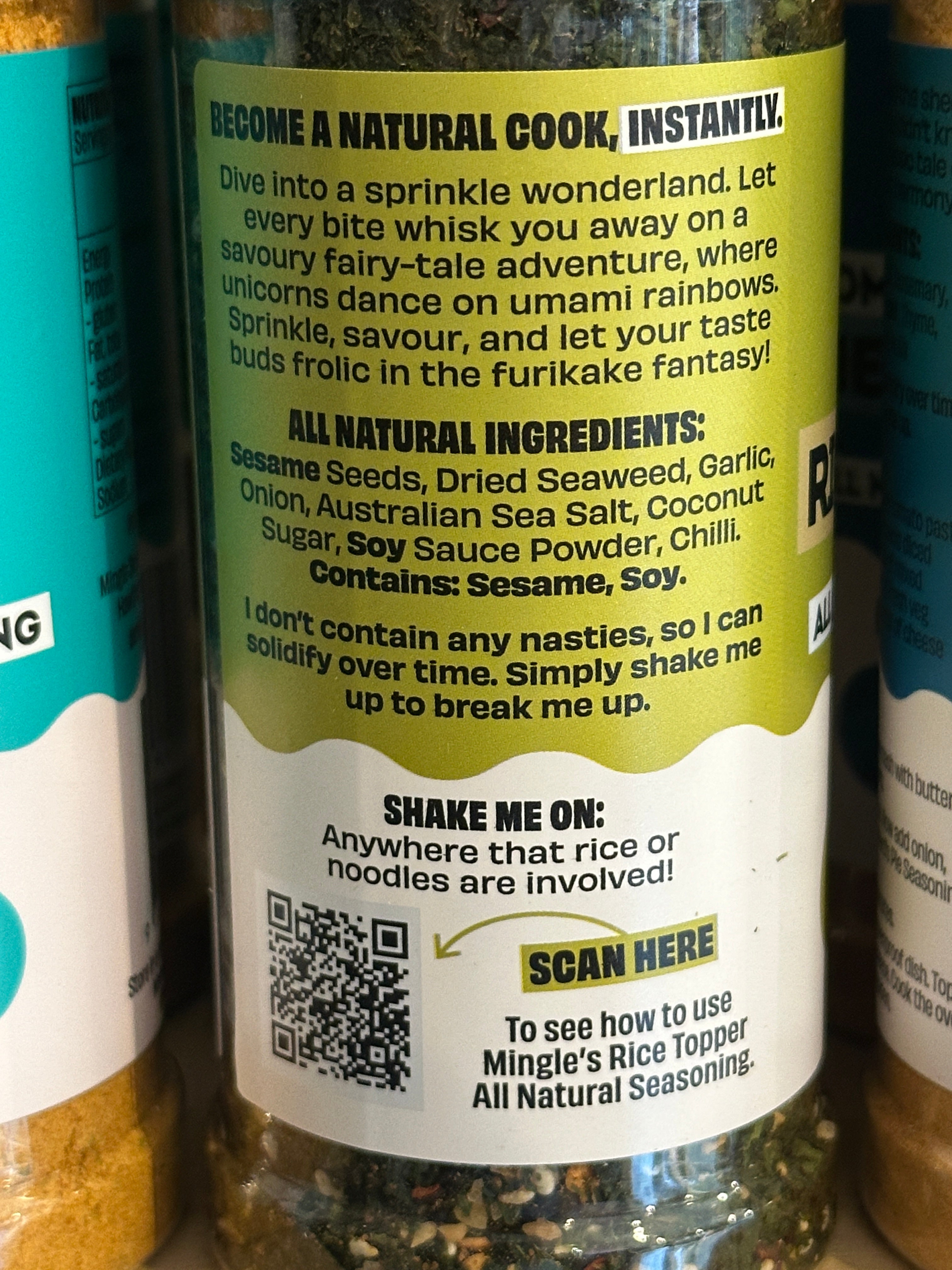 Mingle Furikake Rice Bowl Topper 100g