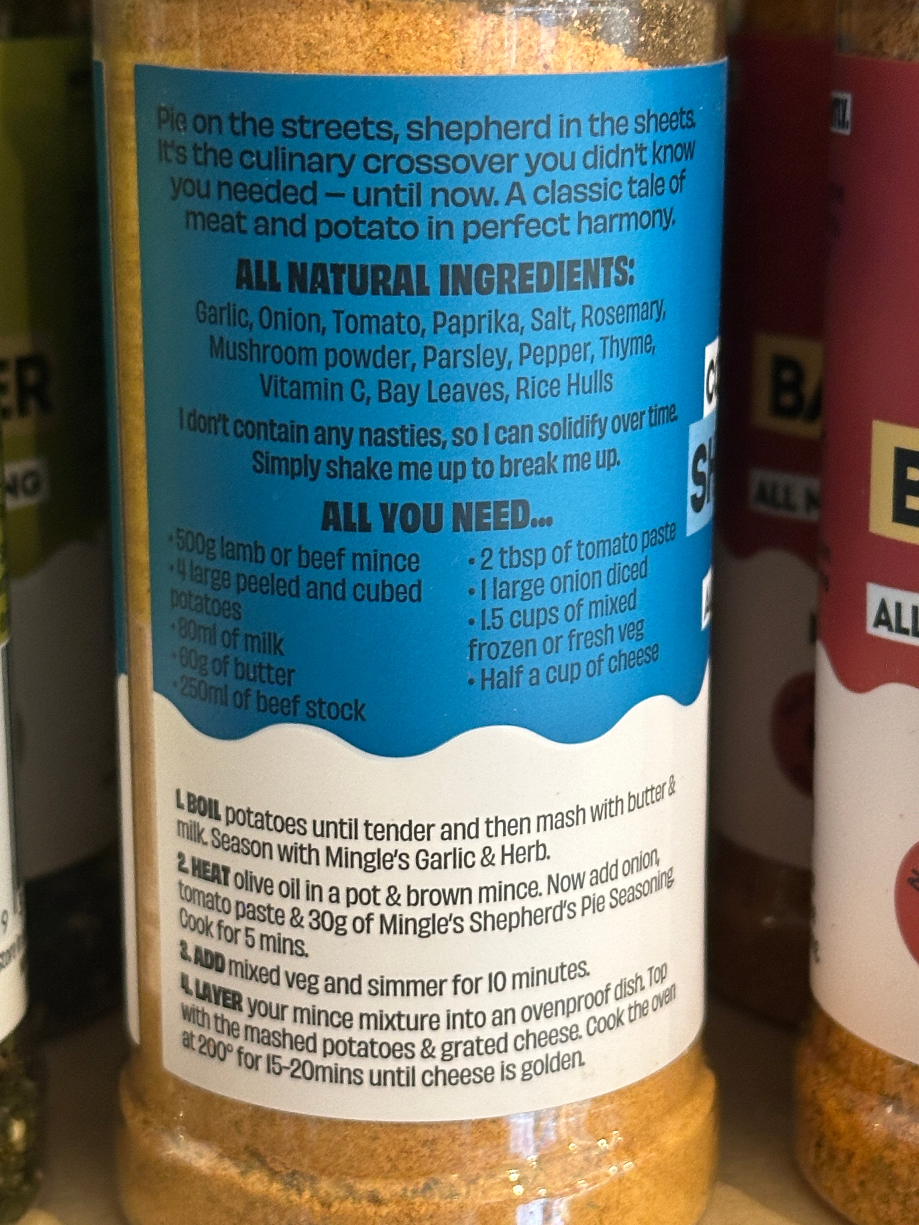 Mingle SHEPHERD'S PIE MEAL BASE 120g