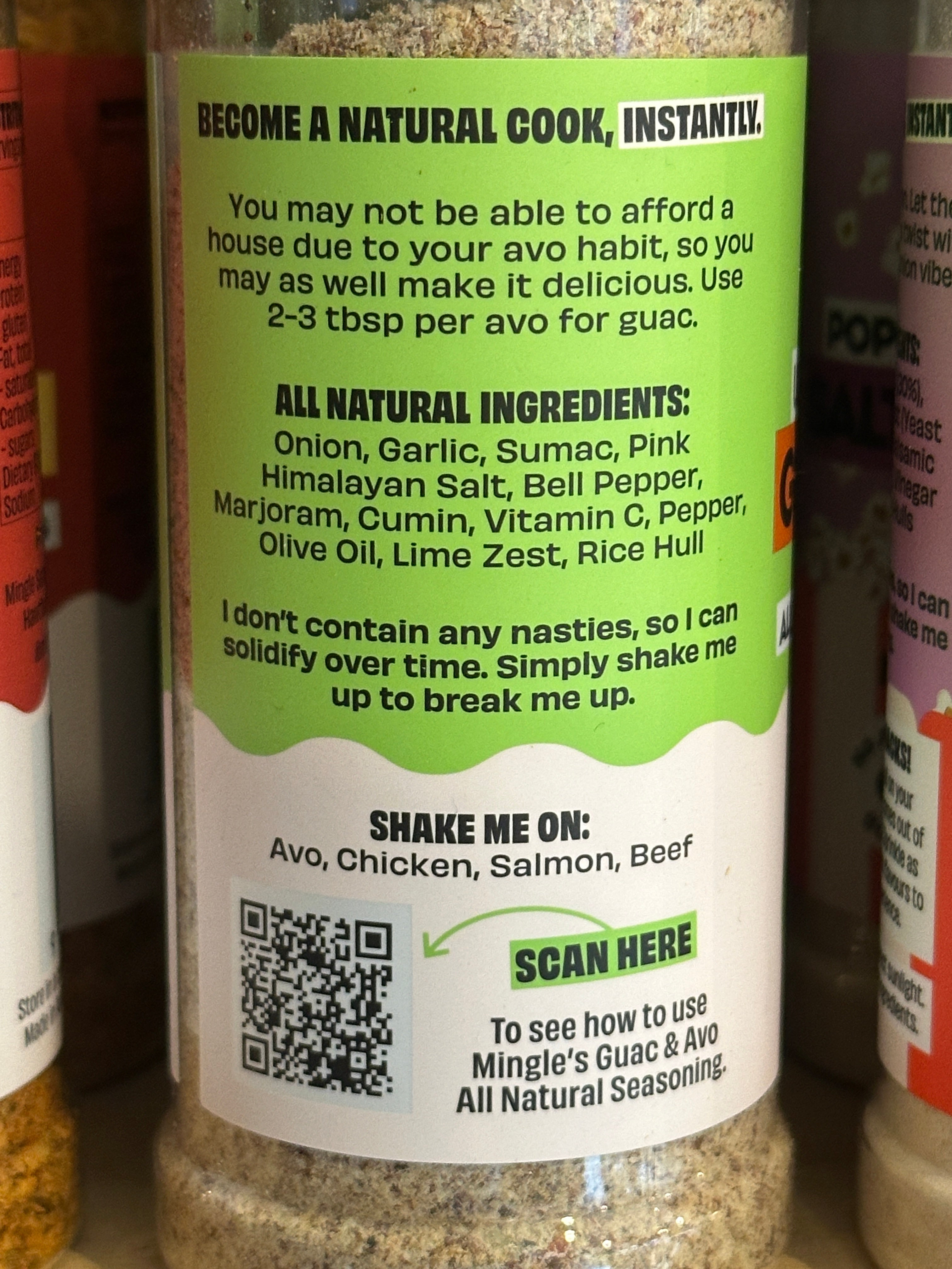 Mingle Guac & Avo Seasoning 100g