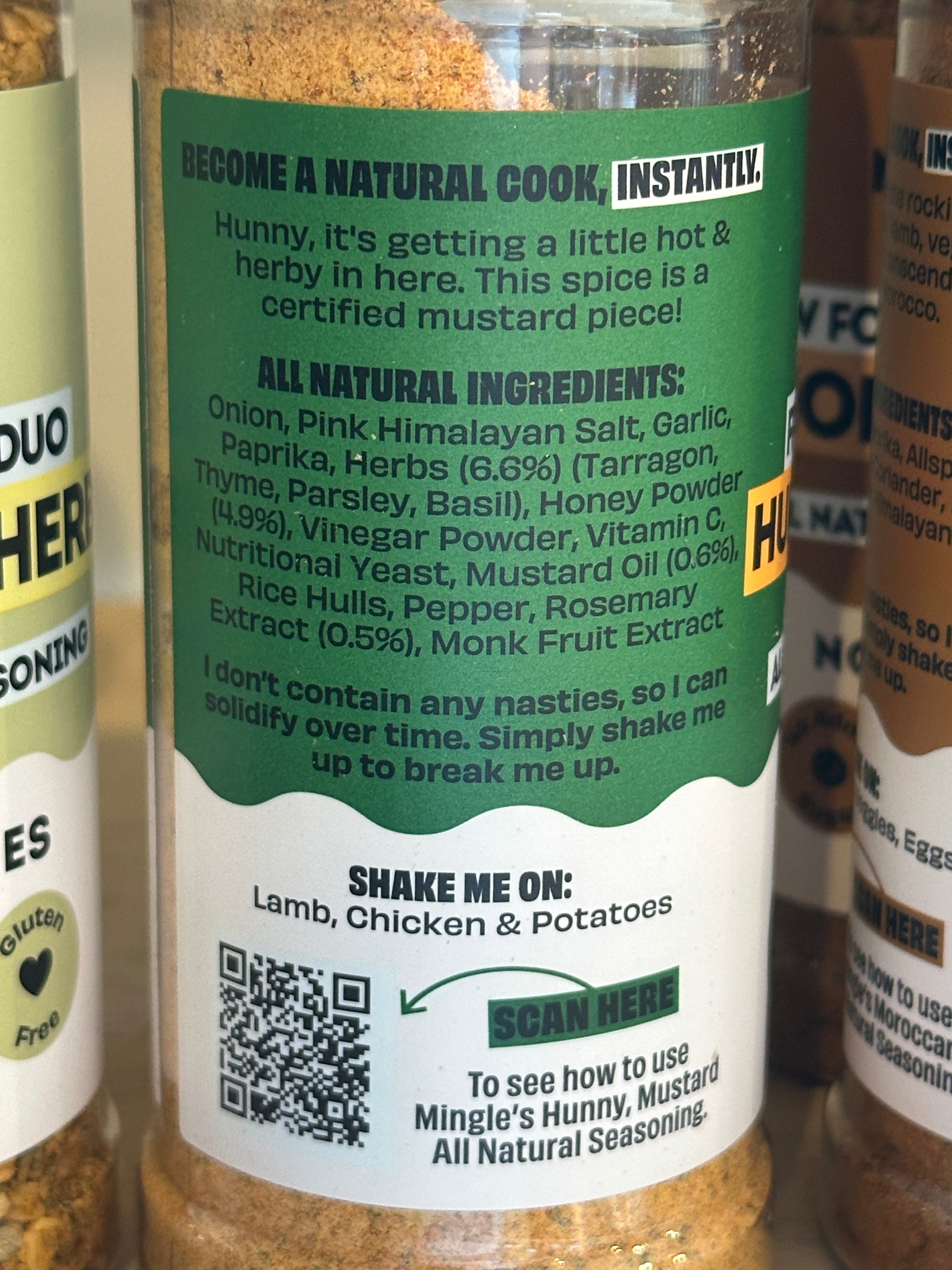 Mingle  Hunny Mustard Seasoning 110g