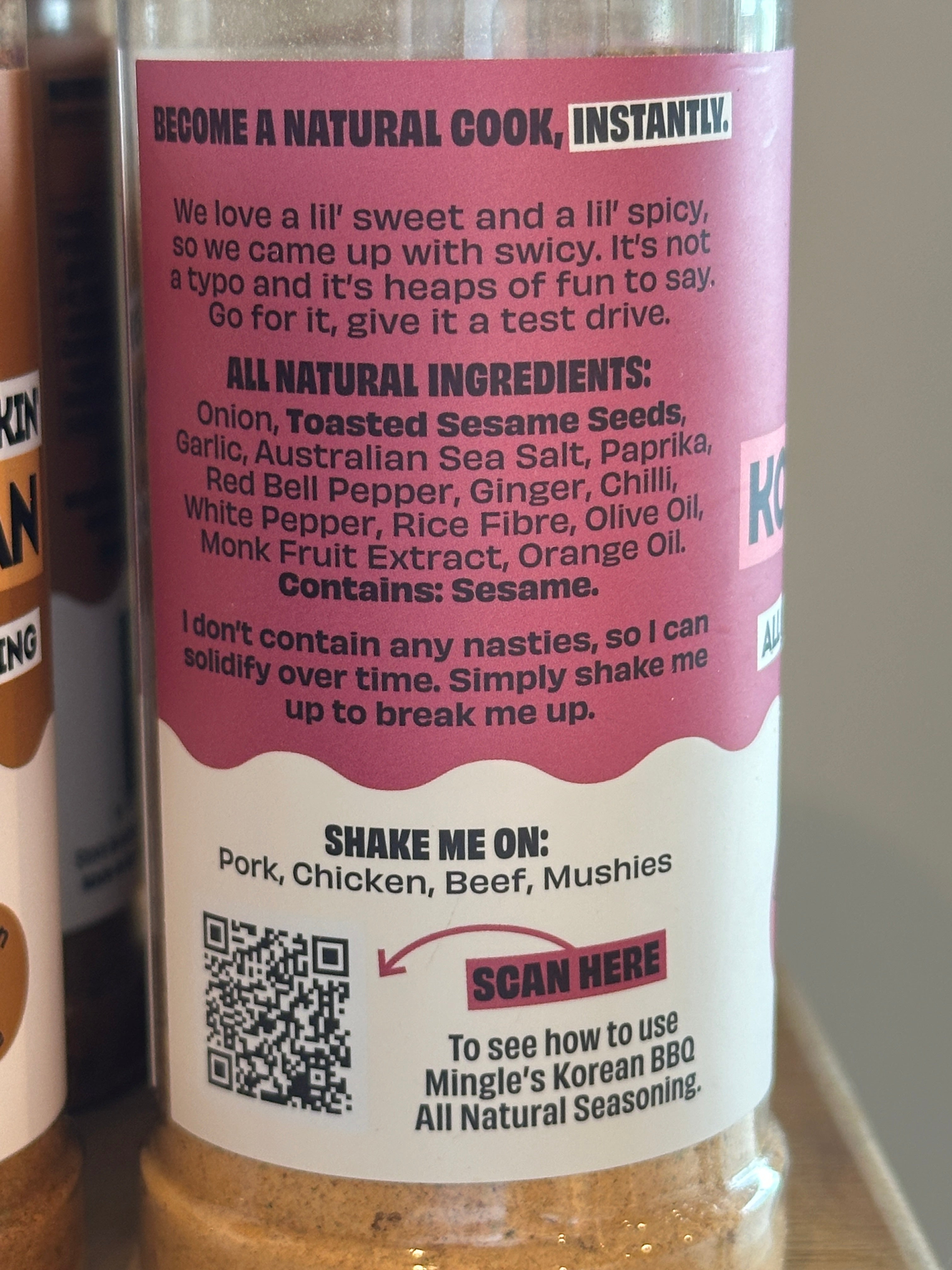 Mingle Swicy Korean BBQ 130g