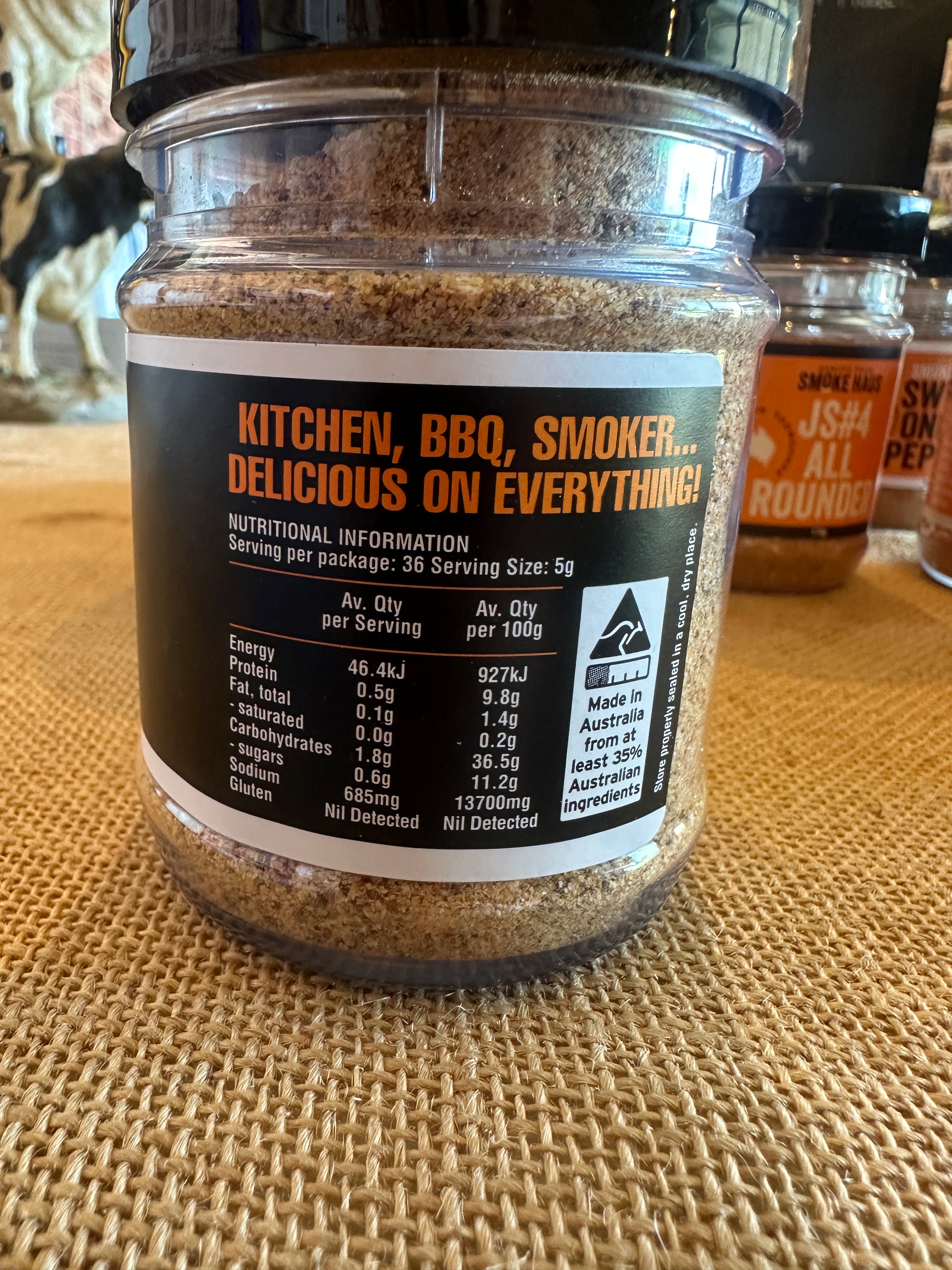 DF Smoke Haus - Salt Garlic & Pepper Seasoning 180g