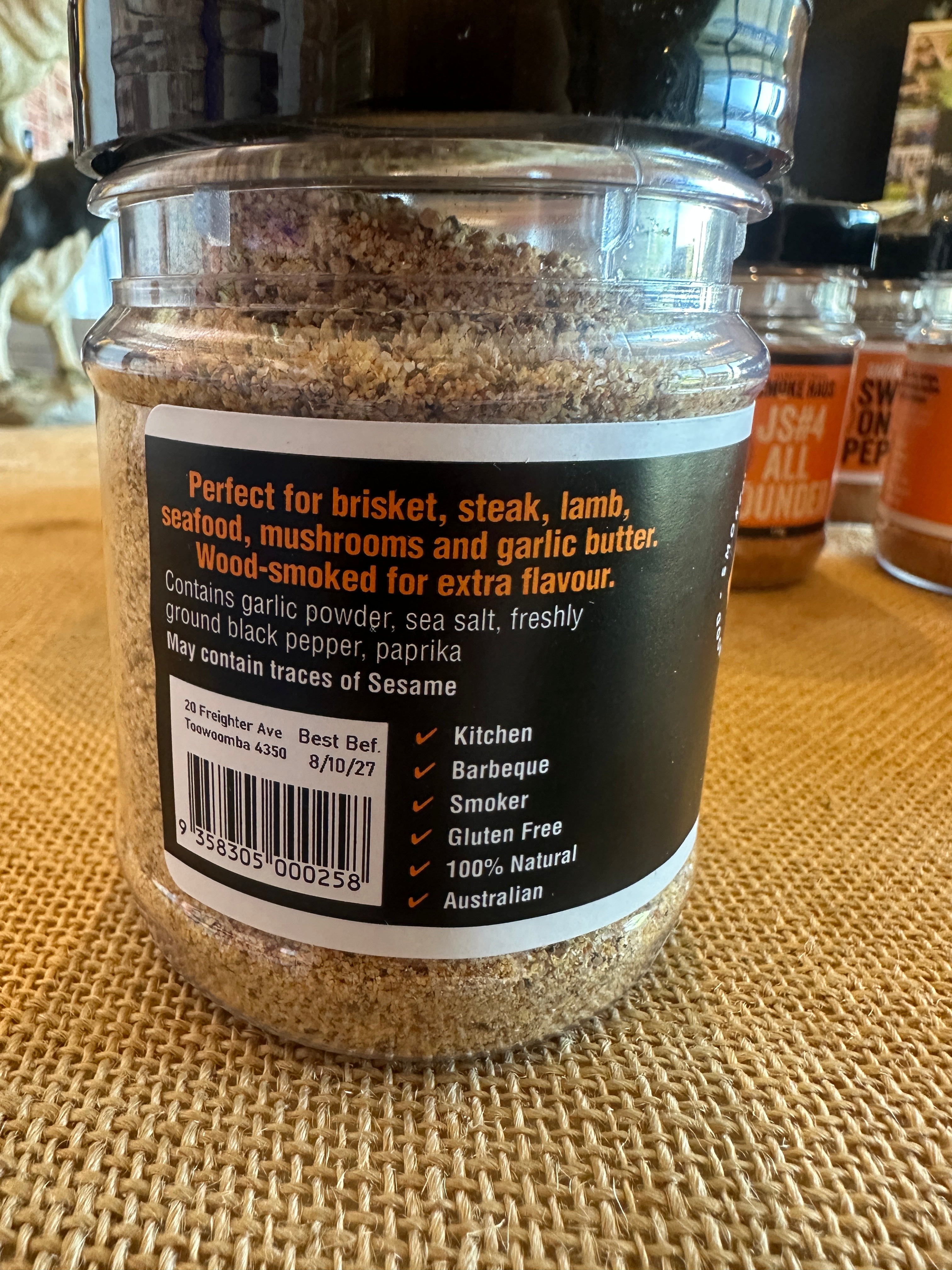 DF Smoke Haus - Salt Garlic & Pepper Seasoning 180g