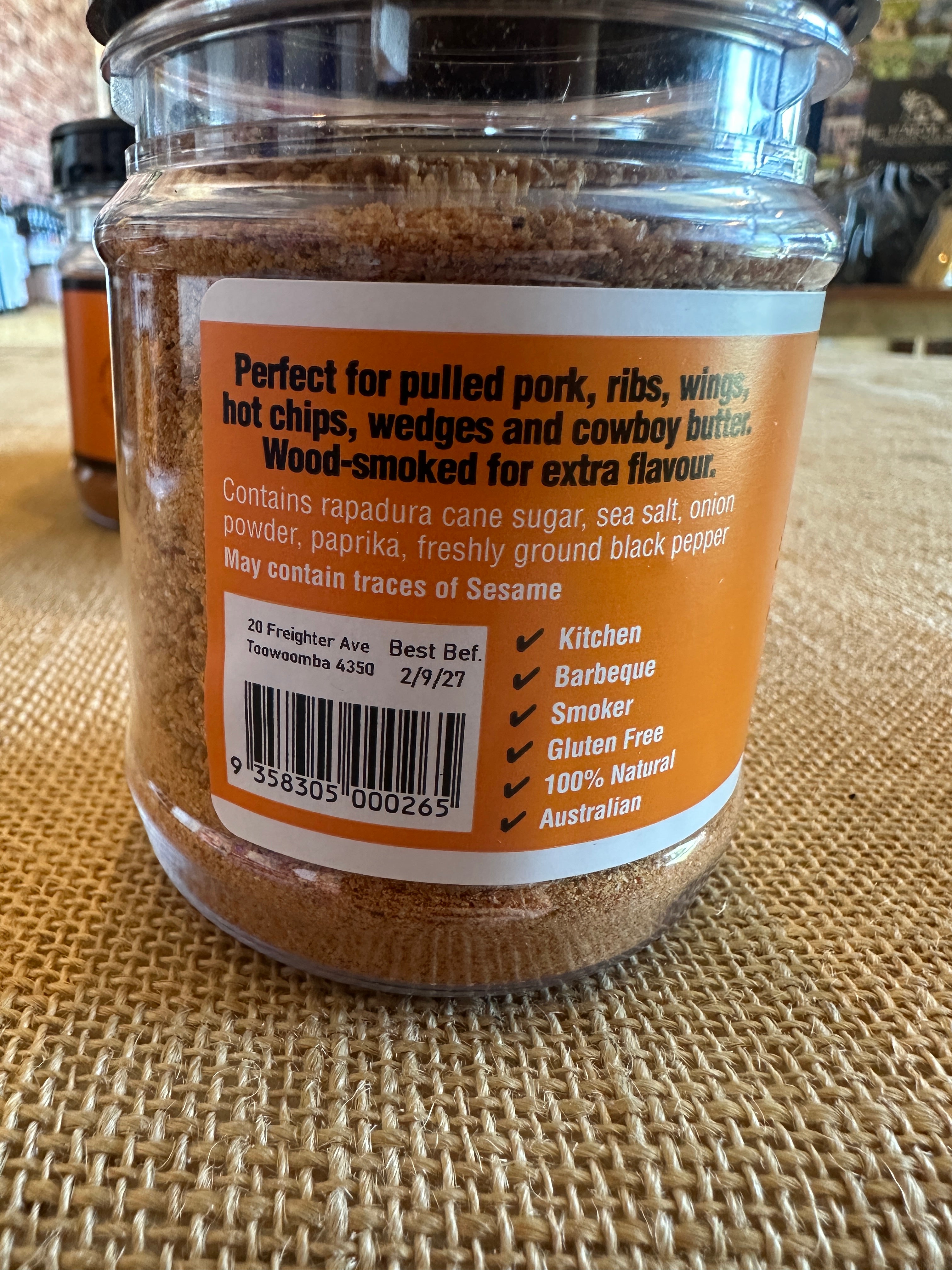 DF Smoke Haus - Sweet Onion & Pepper Seasoning - 160g