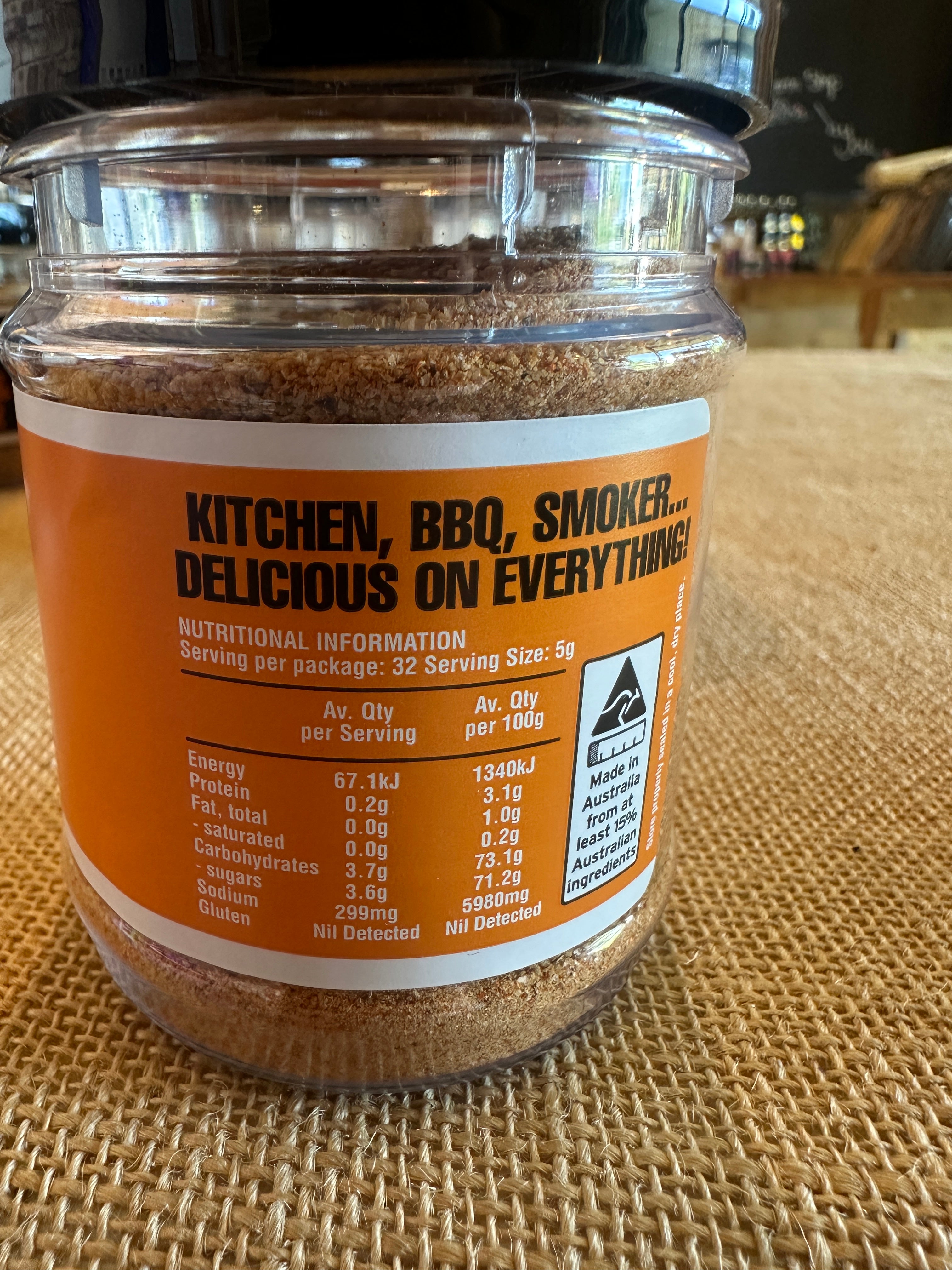 DF Smoke Haus - Sweet Onion & Pepper Seasoning - 160g