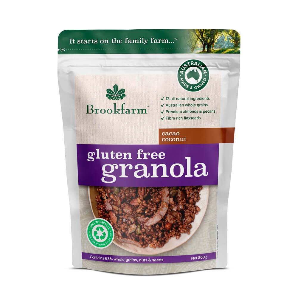 Brookfarm - Cacao & Coconut Granola (800g)