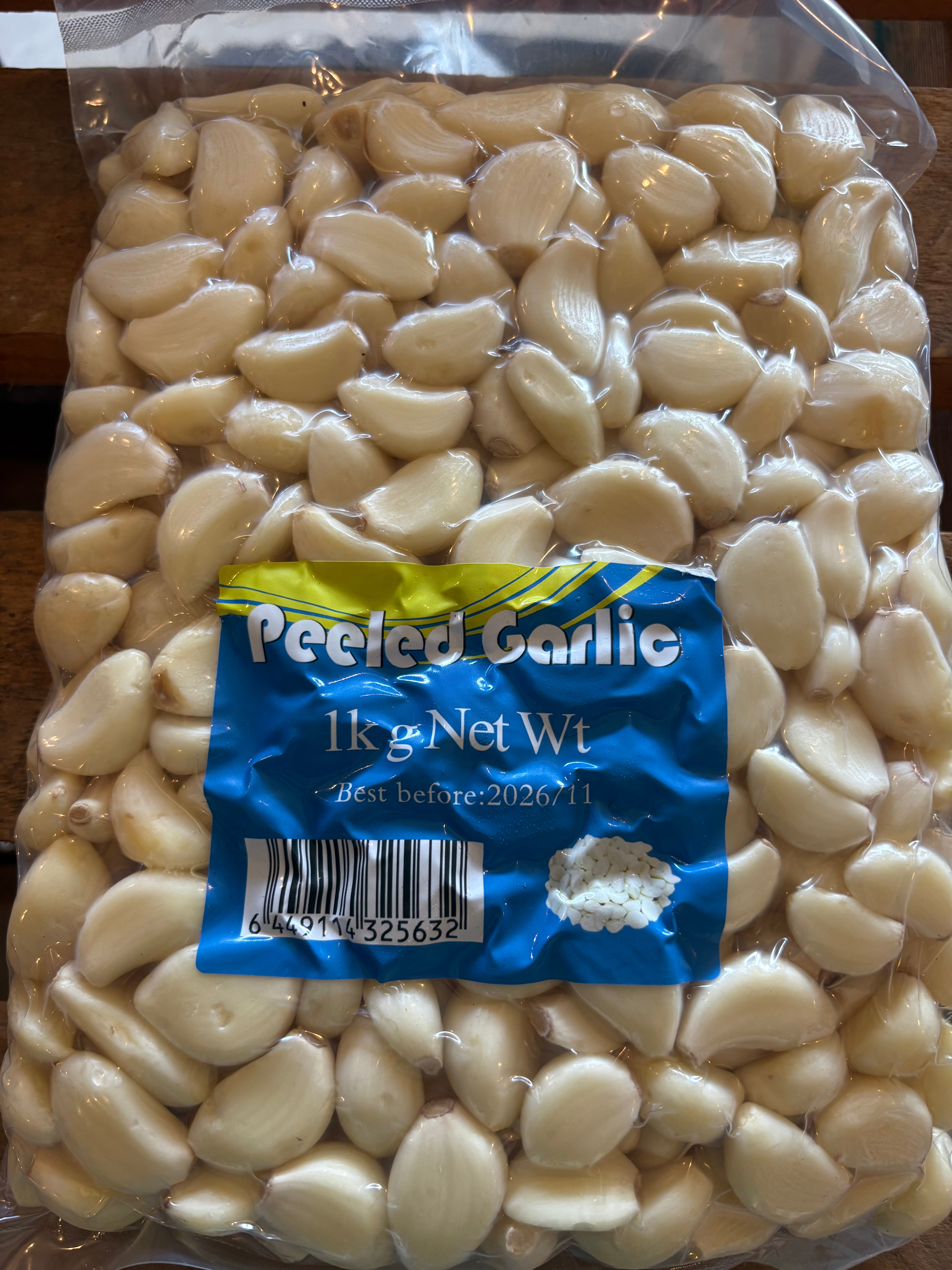 Garlic - 1Kg Peeled Garlic