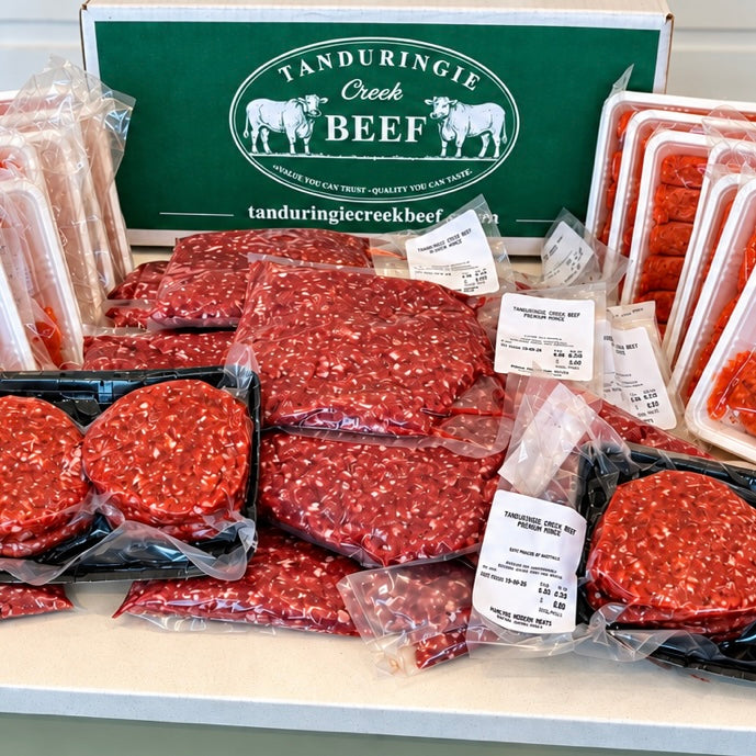 Tanduringie Creek Beef - Mince & Sausages Box