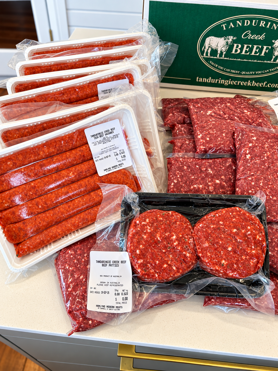 Tanduringie Creek Beef - Mince & Sausages Box