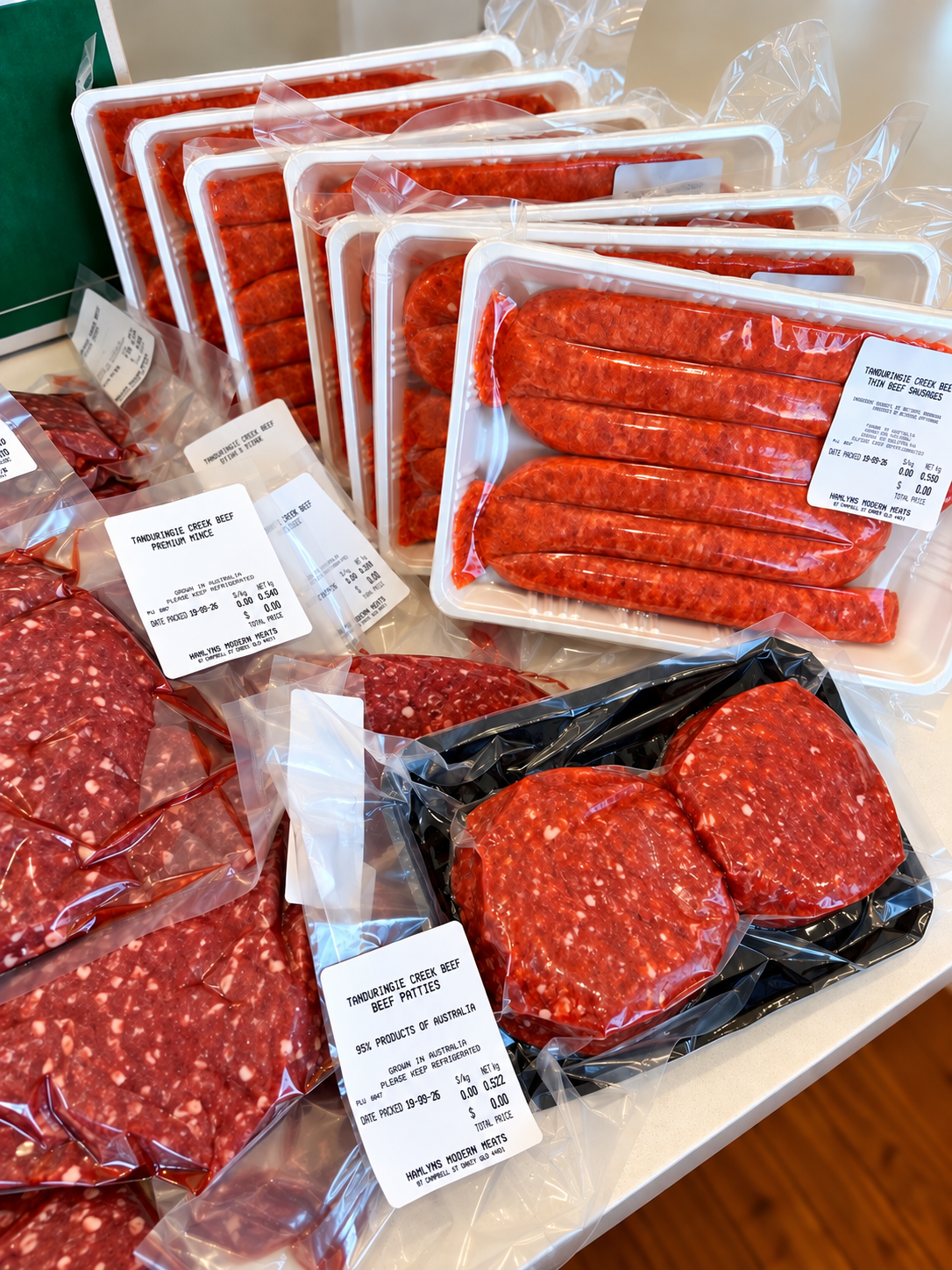 Tanduringie Creek Beef - Mince & Sausages Box