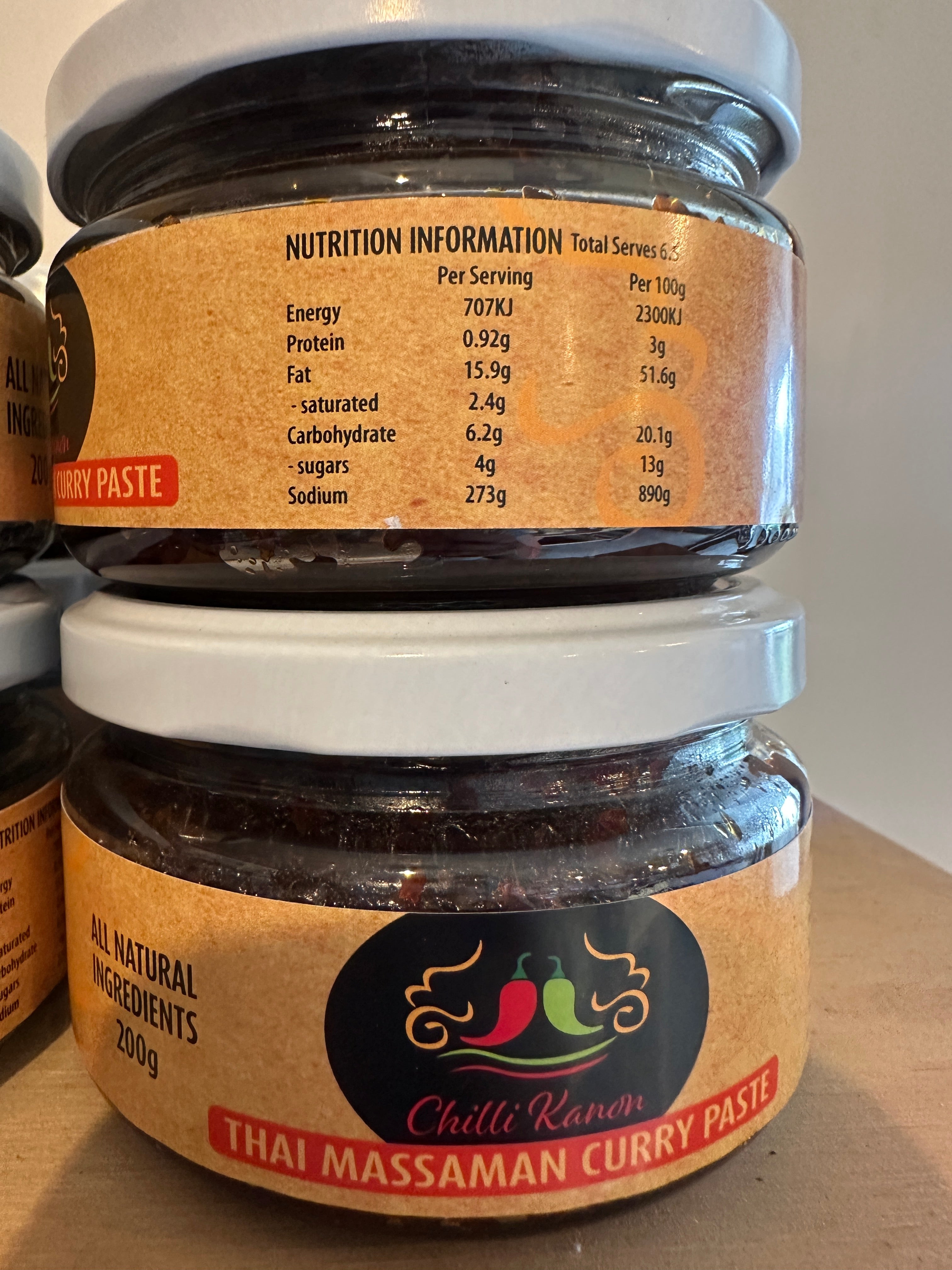 Chilli Kanon - Thai Massaman Curry Paste - 200g