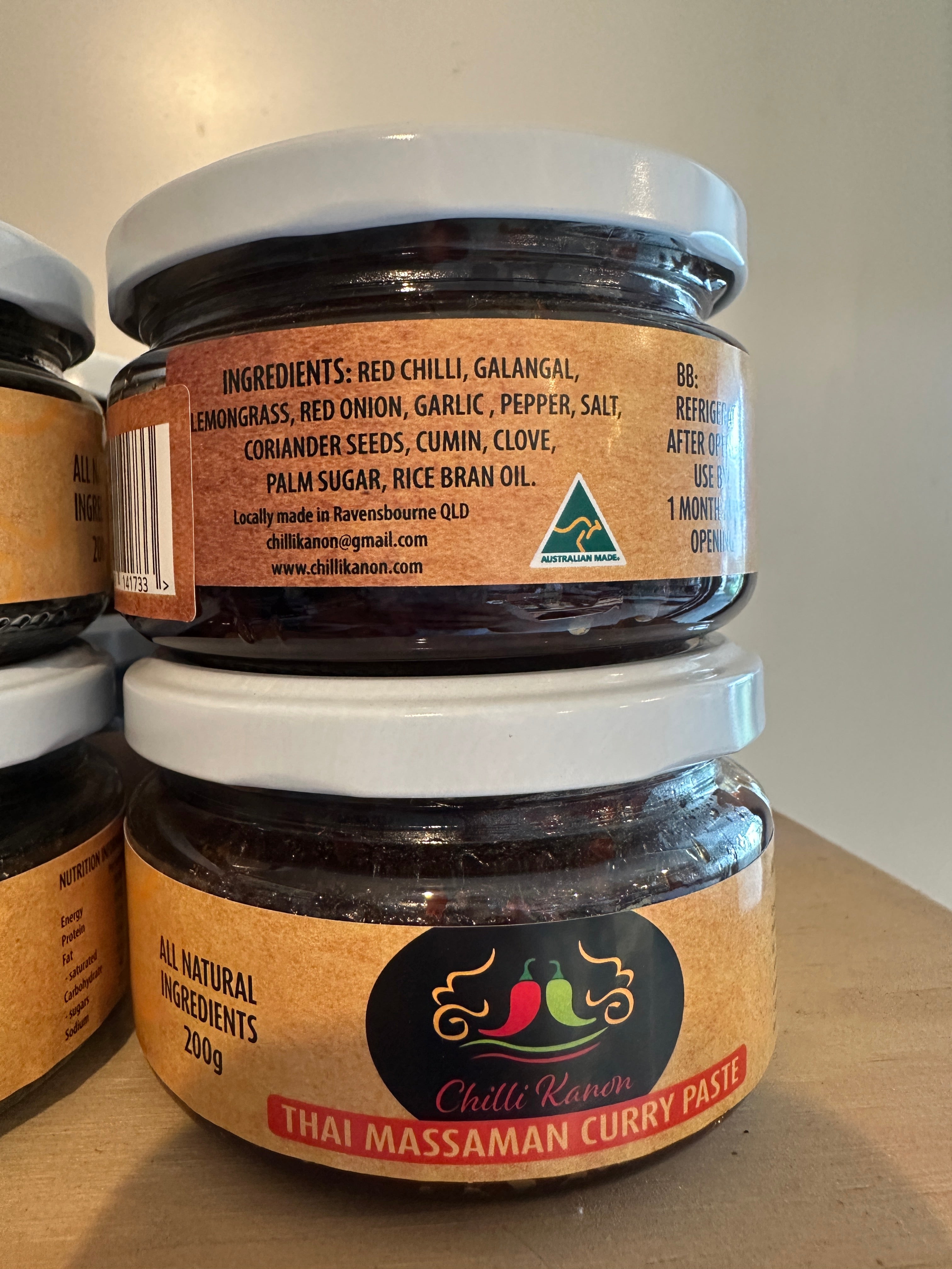 Chilli Kanon - Thai Massaman Curry Paste - 200g