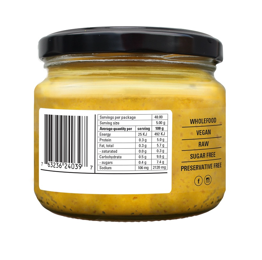 Kehoe's Organic Australian Mustard - 250g
