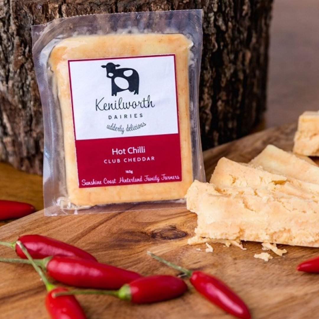 Kenilworth Dairies - Hot Chilli Club Cheddars - 165g