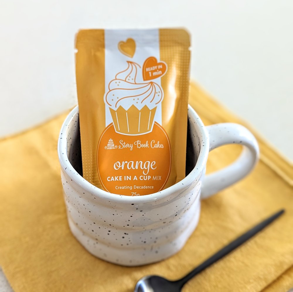 Story Book Cakes -Orange Cake in a Cup 75g
