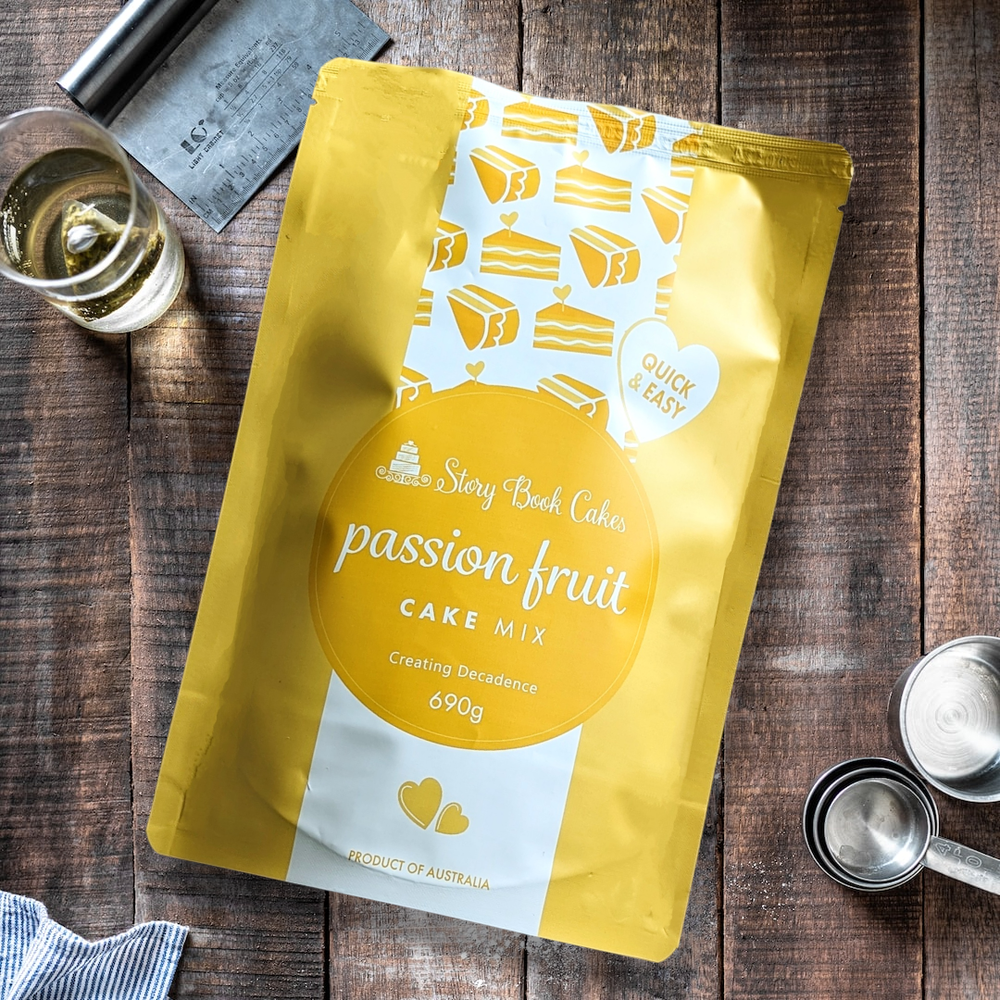 Story Book Cakes - Passionfruit Cake Mix 690g