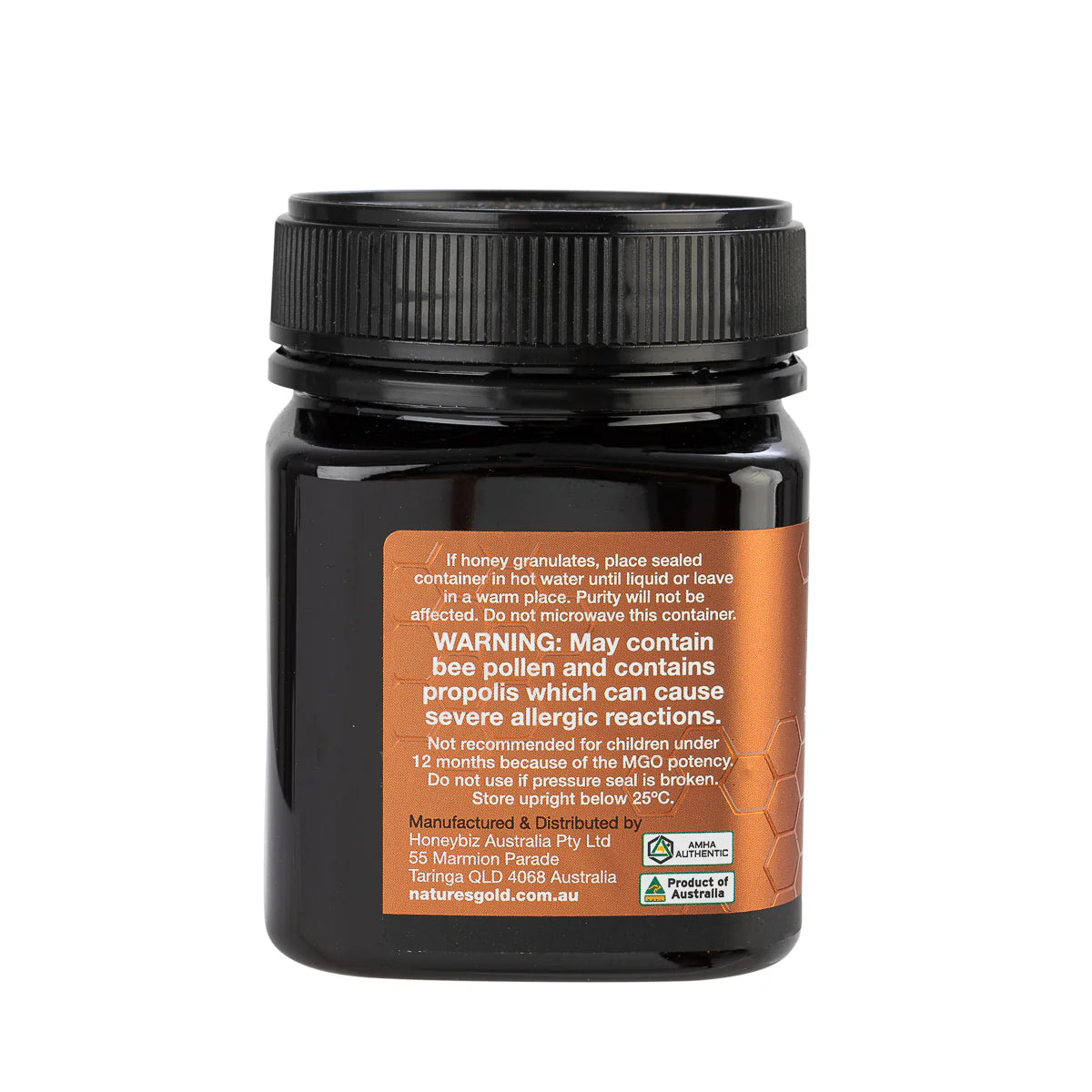 Manuka Honey MGO263 with Propolis 250g - Nature's Gold