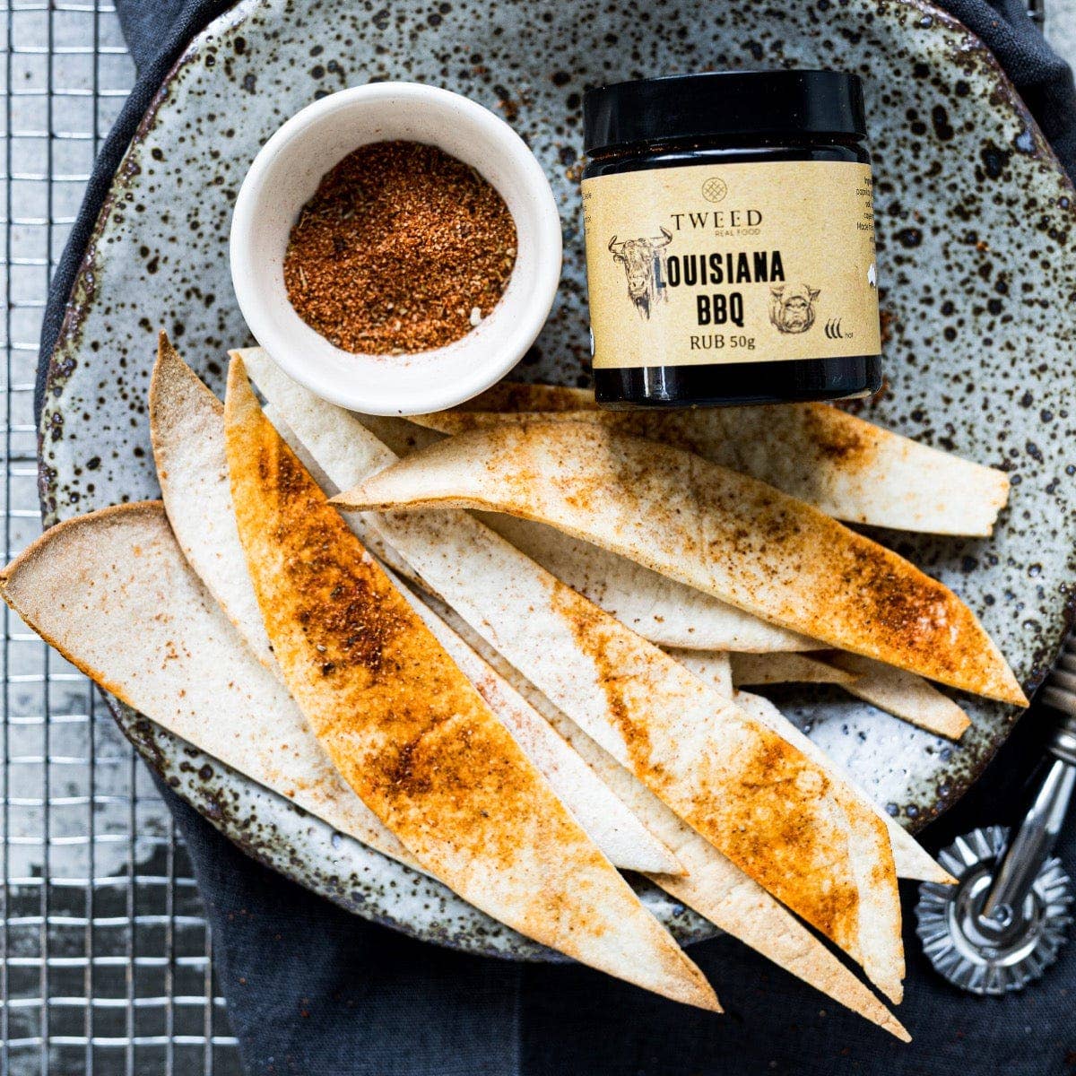 Tweed Real Food - Louisiana BBQ Rub: Jar 50g