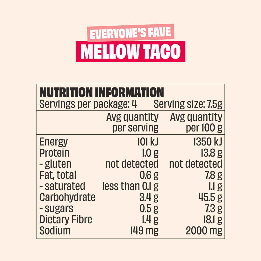Mingle 'Everyone's Fave Taco' 30g