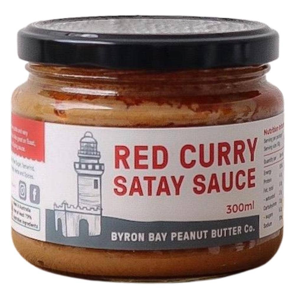 The Byron co-op Satay Sauce - Red Curry: 300ml