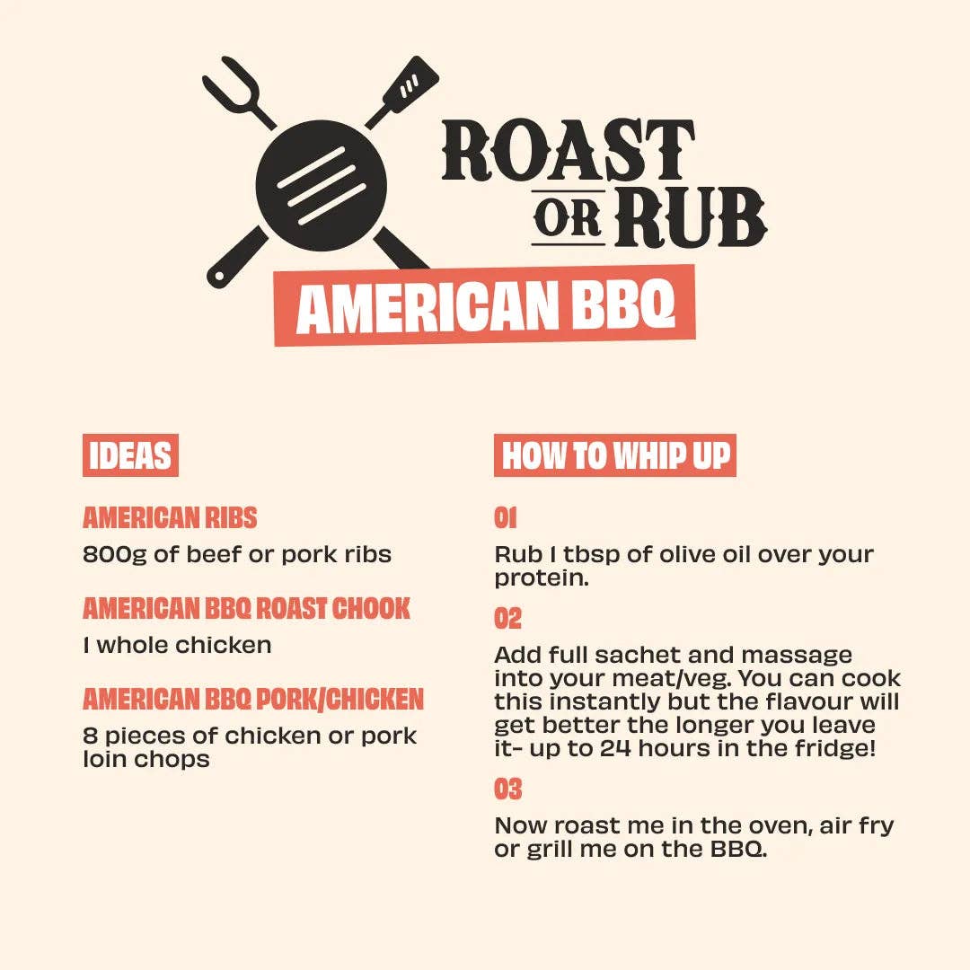 Mingle AMERICAN BBQ RUB 35g