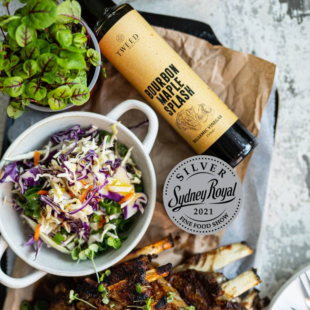 Tweed Real Food - Bourbon Maple Splash Balsamic Vinegar 250ml