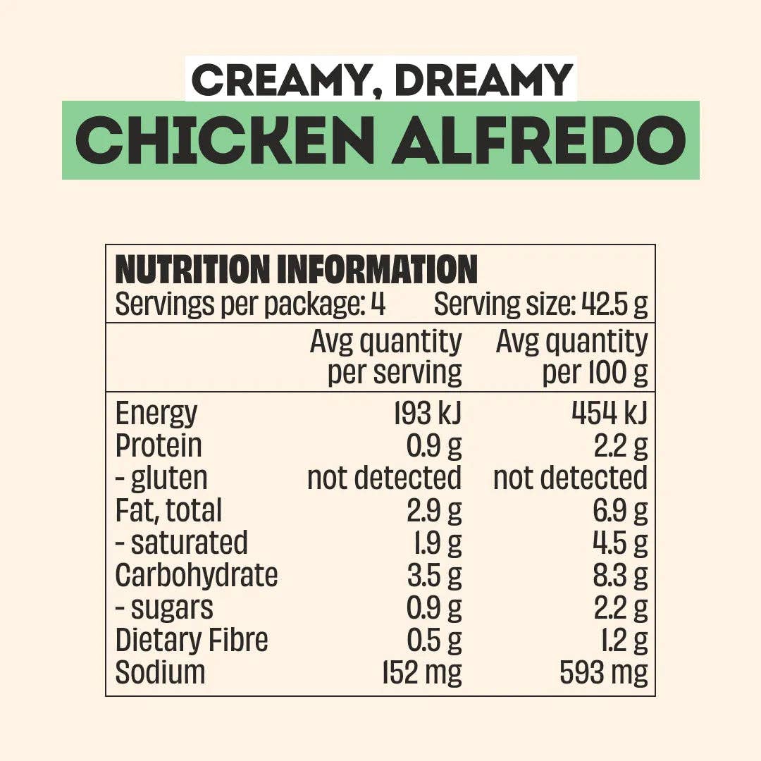 Mingle CREAMY ALFREDO RECIPE BASE SAUCE