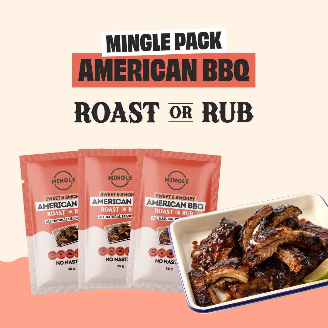 Mingle AMERICAN BBQ RUB 35g