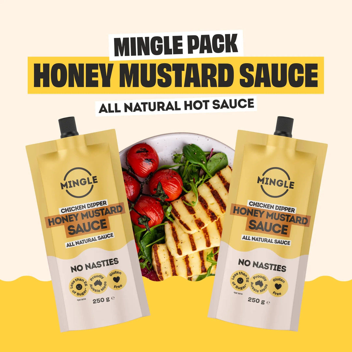 HONEY MUSTARD SAUCE - 2 PACK